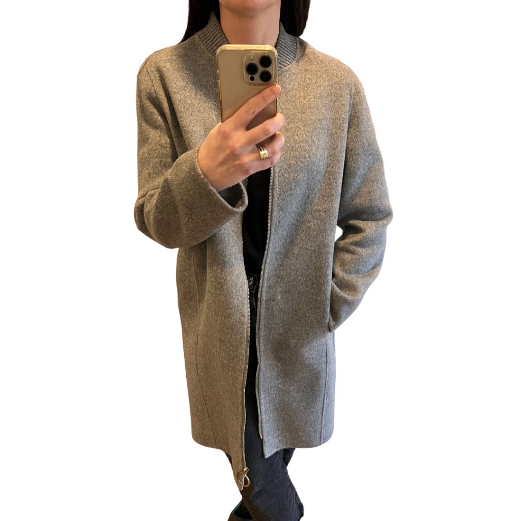 Grey Wool Jacket/Coat